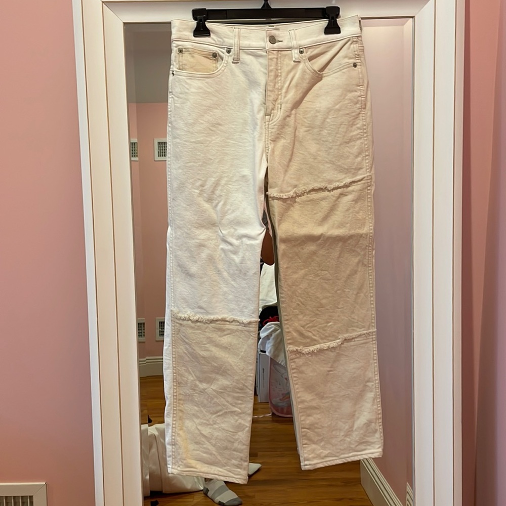 J. Crew Patchwork Jeans - image 1